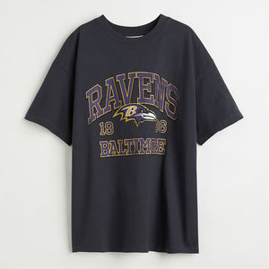 100% algodón logotipo personalizado impreso en blanco camisetas de mujer al por mayor camiseta de mujer lisa - Product Image 6