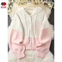 Sudadera con Capucha Casual y Elegante para Invierno, Cierre de Cremallera, Marca Ryan Pro Gear, Moderna para Mujer, Logotipo Bordado en la Parte Delantera, Tallas Personalizadas, OEM/ODM, 100% Poliéster
