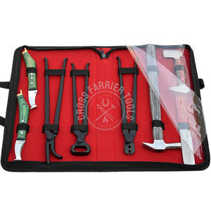 Couteau à sabots personnalisé pour maréchal-ferrant, détails de sculpture, marteau à sabots pour droitier, clincher, pince à tailler de 13 pouces, tire-chaussures, acier inoxydable - Product Image 3