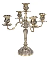 Luminaria Grandeur: Élégance Enchanteresse pour Décor Intemporel Elysian Glow Candelabra,