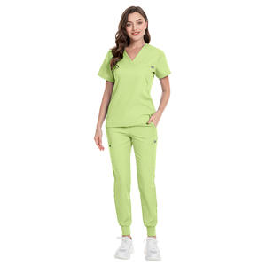 Vêtements d'hôpital personnalisables en spandex de haute qualité unisexe pour dentistes optométristes médecins logo personnalisé - Product Image 6