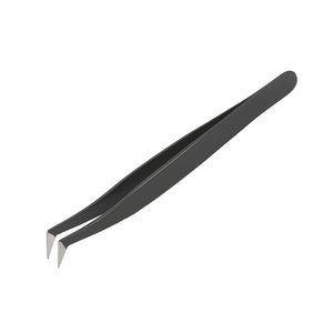 Pince à cils anti-magnétique en acier inoxydable Durable de qualité supérieure poignée confortable outils de précision pointus pour cils - Product Image 4