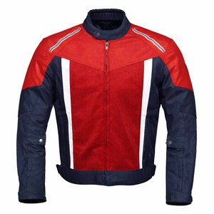 Veste de moto personnalisée pour homme 2026, veste de motard en textile protecteur avec ventilation en maille - Product Image 3