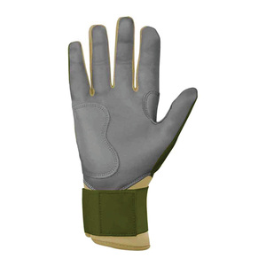 Latest Manufacturer High Quality Goatskin Leather Custom Baseball Batting Gloves With Logo Long Cuff Guantes De Bateo De beisbol - Product Image 3