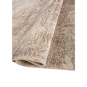 Tapis en laine et soie noué à la main Entropy Ivory AKWS-13064 (Cs-01) - Motif abstrait pour la maison et le salon, modèle rectangulaire pour couloir - Product Image 2
