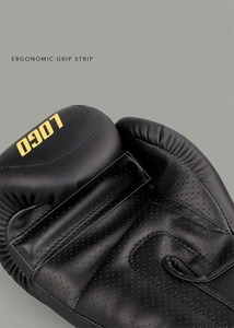 Guantes de Entrenamiento Profesionales Negros Mate con Soporte Acolchado Reforzado y Correas de Muñeca Ajustables para Ejercicio y Fitness - Product Image 6