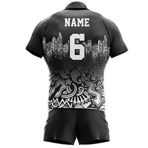 Ropa deportiva de tendencia industrial, uniforme de Rugby, unisex, todas las tallas, ropa de Rugby a la moda, venta al por mayor, ropa de Rugby a la venta - Product Image 4