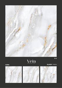 Azulejo de porcelana pulida 600x600mm Azulejo de piso de cerámica pulida para sala de estar Almacén y centro comercial Efecto de mármol Porcelanato - Product Image 6