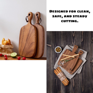 Planche à découper en bois massif EFS de qualité supérieure, épaisseur 1,5 cm, avec rainure, lavable au lave-vaisselle, taille personnalisée OEM - Product Image 2