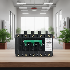 Disjoncteur moulé GFI pour PV 80A 4 pôles pour centre de distribution électrique - Product Image 3