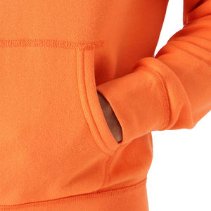 Sweat à capuche thermique décontracté à manches longues pour hommes 100% sweats à capuche en coton sérigraphie sweats hiver Style Hip Hop en tissu polaire - Product Image 4