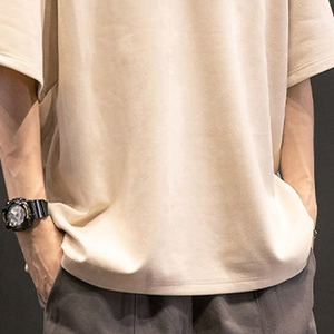 เสื้อยืดผ้าฝ้าย100% ขนาดใหญ่พิมพ์ลายตัวอักษรบนโรงงานอัตราการพิมพ์ผ้าไหมสกรีน - Product Image 5