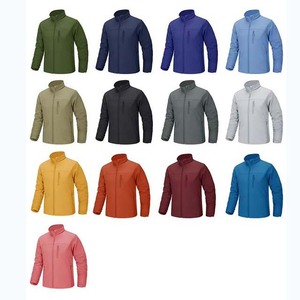 Chaqueta Bomber Softshell para Hombre, Lona Recubierta, Cortavientos, Impermeable, Cuello Alto, Cierre de Cremallera, Estilo Urbano, Chaqueta para Hombre 2026 - Product Image 2