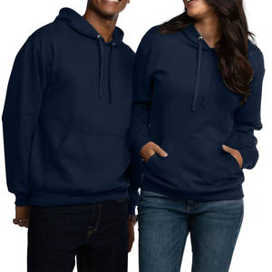 Custom Logo 100% Cotton Heavyweight Fleece <b>Hoodie</b> for Men Oversize Plus Size Sweatshirt with Embroidered Style XL Size - Product Image 4