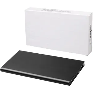 Gadgets promotionnels personnalisés : Power Bank en aluminium 8000 mAh - Product Image 4