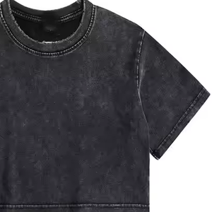 เสื้อยืดครอปผู้หญิงสุดฮิตสำหรับสตรีทแวร์ฤดูร้อนและใส่ได้ทุกวัน ทรงปกติ ผ้าถัก 100% คอตตอน พิมพ์ลายดิจิทัล - Product Image 4