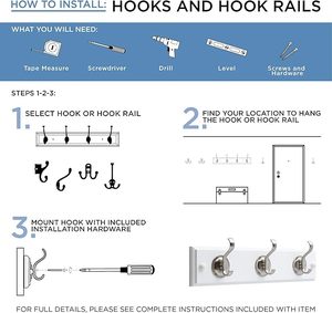 Gancho para abrigo y sombrero de níquel mate para abrigos, bufandas, bolsas, toallas, llaves en el Baño, Dormitorio, cocina - Product Image 5