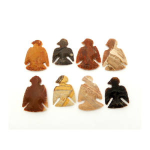 Tête de flèche en agate de cornaline pour l'emballage de fil et la fabrication de bijoux Fournisseur de clarté mentale et de communication - Product Image 2