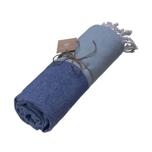 Telo da Spiaggia in Cotone Riciclato Ecologico Certificato GRS by Fouta - Product Image 2