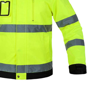 Chaqueta DE SEGURIDAD reflectante con logotipo personalizable Chaqueta de alta visibilidad para construcción al aire libre Ropa DE SEGURIDAD reflectante Chaqueta de hombre - Product Image 6