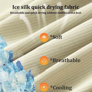 Fabrication en gros de t-shirts promotionnels T-shirt à séchage rapide à séchage rapide Polyester Ice Silk à séchage rapide Jeunesse - Product Image 2