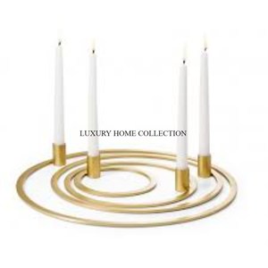 New Style Home Decoration Lightening <b>Candlestick</b> <b>Holder</b> 6 Arms Wholesale Supplier Tabletop Modern Superior Quality Candle <b>Holder</b> - Product Image 3