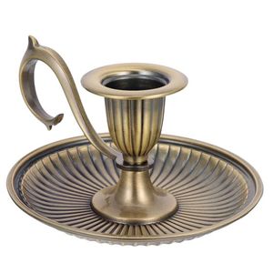 Set 2 Luxury Nickel-Plated Cylindrical Aluminium Wood Handmade Durable Eco-Friendly Candle <b>Tealight</b> <b>Holders</b> for Home Decor - Product Image 4