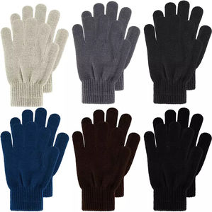 Best&Wecan Jacquard Acrylic Knitted <b>Gloves</b> Mittens <b>for</b> <b>Men</b> Women Cycling Outdoor Party <b>for</b> Touch Screen Compatible Winter Magic - Product Image 1