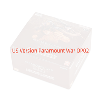 Paramount War OP-02 Pack de rappel individuel, Jeu de cartes à collectionner d'anime, Version anglaise, Cartes de collection pour cadeau et collection