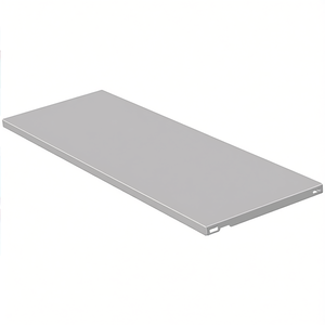 ELEMENT SYSTEM White Aluminum 800 mm Wide X 250 mm <b>Deep</b> Steel <b>Shelf</b> for Storage - Product Image 3