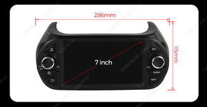 Mekede Android xe đa phương tiện stereo GPS Navigation xe-chơi đơn vị đứng đầu cho Fiat fiorino <span class=keywords><strong>Citroen</strong></span> <span class=keywords><strong>Nemo</strong></span> Peugeot bipper 2008-2017 - Product Image 3