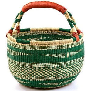 Beautiful Seagrass Bolga <b>Basket</b> <b>Cheap</b> Price Bolga <b>Hamper</b> <b>Basket</b> Natural Multifunction Sea Grass Straw Wicker Woven <b>Basket</b> - Product Image 1