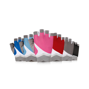 Wholesale Custom Logo Motocross 2024 Half Finger Cycling Gloves Windproof Breathable Unisex Racing Gloves - Product Image 2