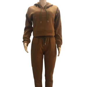 Survêtement à la mode grande taille pour femmes avec manches longues en polyester doux confortable pour la salle de sport et les vêtements décontractés - Product Image 5