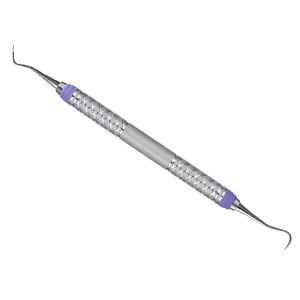 OEM Color Ring Détartreur dentaire en acier inoxydable de haute qualité, double extrémité, ergonomique, fabriqué au Pakistan - Product Image 2