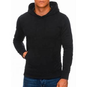 Sudadera de Algodón Grueso Personalizada OEM para Hombre, Tendencia 2024, Sudadera con Capucha Oversize, Estampado Puff, Bolsillo Bordado Sólido, Oferta al por Mayor - Product Image 1