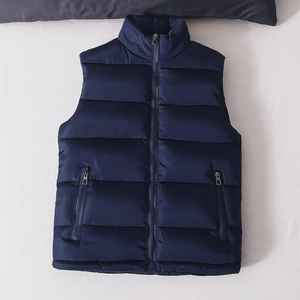 Gilet matelassé sans manches unisexe en nylon, veste chauffante personnalisée en polyester, vêtement d'extérieur formel d'hiver, fermeture éclair, logo - Product Image 6