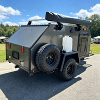 Caravane de voyage remorquable personnalisée OEM, camping-car léger avec aménagement intérieur complet, certifié DOT et VIN pour le marché américain
