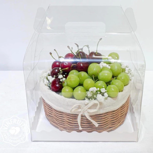 Elegante frutero redondo de ratán de bambú, nuevo diseño con forro de tela, bandeja de almacenamiento de cocina para comida, pan, verduras - Product Image 1