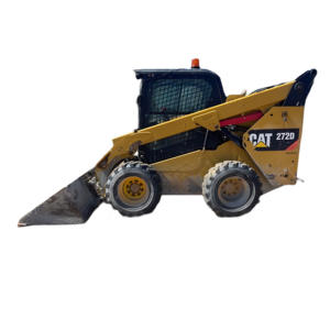 รถตักล้อยาง 272D ปี 2015 ได้รับการรับรองมาตรฐาน EPA CE ISO ใช้เครื่องยนต์ดีเซล ระบบควบคุมไฮดรอลิกเต็มรูปแบบ ปั๊มเกียร์ 76 กิโลวัตต์ - Product Image 1