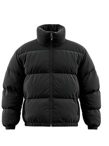 Chaqueta de Invierno para Hombre de Alta Calidad, Estilo Bomber Acolchada con Logotipo Personalizado Impreso, Cuello Alto, Proceso de Unión, Gran Venta - Product Image 3