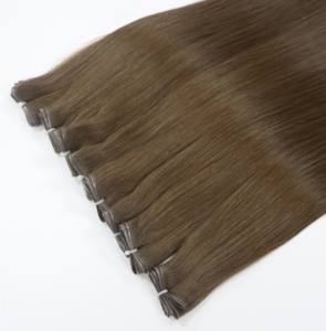 Cheveux vietnamiens de qualité supérieure en gros, trame plate, lisses, brun foncé, couleur tendance, cheveux vierges, donneur unique, couleur naturelle - Product Image 2