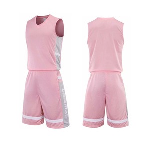 Tissus 100% en polyester avec logo de haute qualité pour hommes, ensemble de maillots uniformes de basket-ball sublimés, vente en gros sur mesure - Product Image 5