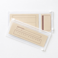 Pochette à fermeture éclair en PVC personnalisée, étui à crayons transparent avec logo, pochette à fermeture éclair en PVC réutilisable pour fournitures scolaires et de bureau, vente en gros OEM