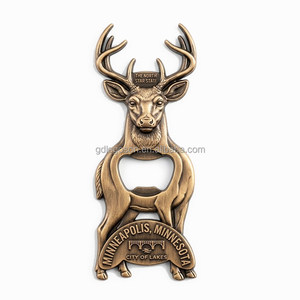 ओम प्राचीन सफेद पूंछ वाले हिरण मिनियापोलिस स्मारिनोइपोलिस स्मारिनोयर बियर के साथ पहला घरेलू सजावट के लिए फ्रिज मैग्नेट मिनोटा बोतल सलामी - Product Image 1