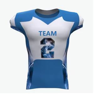 Camisetas de Fútbol Americano Negras, Corte Automatizado, Camisetas de Fútbol Personalizadas para Hombre con Nombre y Número, Cómodas y Transpirables - Product Image 3