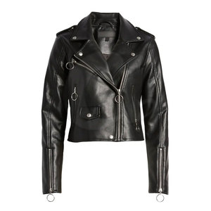 Chaqueta de cuero cómoda Chaqueta de cuero genuino al mejor precio Chaqueta de cuero resistente al agua - Product Image 4