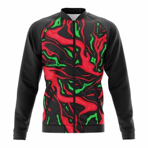 Veste de sport personnalisée à fermeture éclair intégrale |   Chaud, respirant, séchage rapide |   Tailles Homme Femme Jeunesse |   Veste d'entraînement de performance - Product Image 6