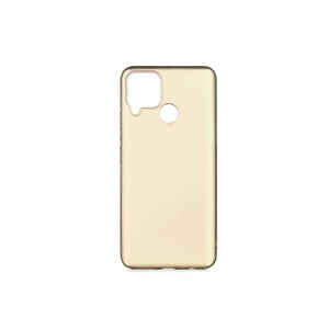 JOiecreatif เคสซิลิโคน C25สีทองพร้อมขอบกันกระแทกและบุด้วยไมโครไฟเบอร์บรรจุภัณฑ์ขายปลีก - Product Image 1