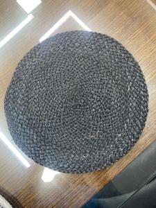 2026 New Top Selling Natural <b>Round</b> Jute Placemat With Lace For table decoration Handmade Customized MOQ Export From Bangladesh - Product Image 6